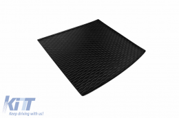 Rubber trunk mat by Rigum suitable for Audi Q4 E-Tron Sportback after 2021, Volkswagen ID.4 after 2021, ID.5 after 2022 with the trunk floor in the upper or lower position-image-6225806