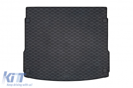 Rubber trunk mat by Rigum suitable for Audi Q5 after 2017, Q5 Sportback after 2021, black - ABTL-SA6018071