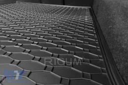 Rubber trunk mat by Rigum suitable for BMW 5 Series G30 sedan after 2017-image-6224658