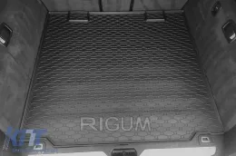 Rubber trunk mat by Rigum suitable for BMW series 5 F11 wagon 2010-2017, black-image-6224613