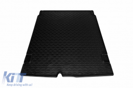 Rubber trunk mat by Rigum suitable for Citroën Berlingo, Peugeot Partner 5 seats after 2008-image-6224744