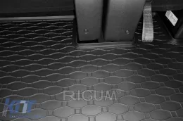 Rubber trunk mat by Rigum suitable for Citroën Spacetourer, Peugeot Traveller, Toyota Proace Verso after 2016 L2 medium-image-6243561