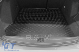 Rubber trunk mat by Rigum suitable for Dacia Duster 4x2 2010-2017, Duster 4x2 after 2018-image-6224766