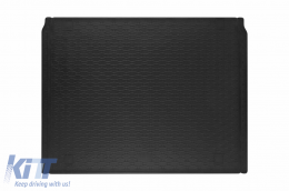 Rubber trunk mat by Rigum suitable for Fiat Doblo after 2010, Opel Combo 5 seats after 2012, black - ABTL-PF6018120