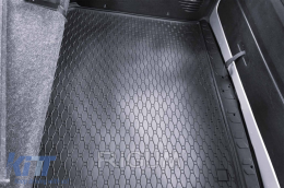Rubber trunk mat by Rigum suitable for Fiat Doblo after 2010, Opel Combo 5 seats after 2012, black-image-6224809
