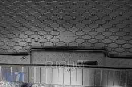 Rubber trunk mat by Rigum suitable for Fiat Talento after 2016, Opel Vivaro after 2014, Renault Trafic 2014-2021, Renault Trafic after 2021 suitable for models with 8 or 9 seats, version L2-image-6225526