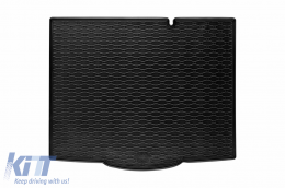 Rubber trunk mat by Rigum suitable for Ford Focus hatchback after 2018, with small spare wheel - ABTLPF6022601