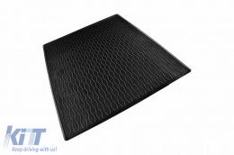 Rubber trunk mat by Rigum suitable for Ford Focus hatchback after 2018, with spare wheel-image-6243305