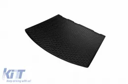 Rubber trunk mat by Rigum suitable for Ford Kuga 2012-2019 with the trunk floor in the upper and lower position-image-6224830