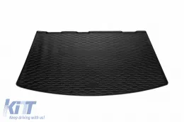 Rubber trunk mat by Rigum suitable for Ford Kuga 2012-2019 with the trunk floor in the upper and lower position-image-6224832