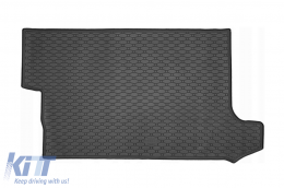 Rubber trunk mat by Rigum suitable for Ford Transit Custom 8,9 seats, long wheelbase after 2012, with heating in the trunk - ABTL-PF6018135
