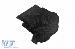 Rubber trunk mat by Rigum suitable for Ford Mondeo sedan after 2007, with small spare wheel-image-6224881