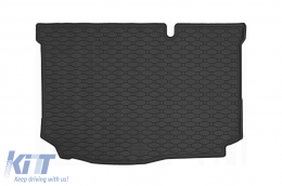 Rubber trunk mat by Rigum suitable for Ford Fiesta hatchback after 2017 - ABTLPF6022598