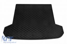 Rubber trunk mat by Rigum suitable for Hyundai Tucson 2015-2019, after 2019, black-image-6224938