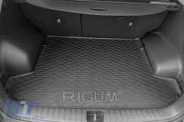 Rubber trunk mat by Rigum suitable for Hyundai Tucson 2015-2019, after 2019, black-image-6224940