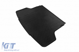 Rubber trunk mat by Rigum suitable for Hyundai i30 wagon after 2019 with side storage compartments-image-6224971