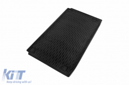 Rubber trunk mat by Rigum suitable for Hyundai i20 hatchback after 2020, with the trunk floor in the upper position-image-6243343