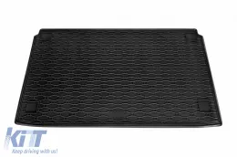 Rubber trunk mat by Rigum suitable for Hyundai i20 hatchback after 2020, with the trunk floor in the upper position-image-6243344