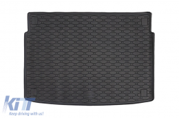 Rubber trunk mat by Rigum suitable for Hyundai Kona after 2017, with the trunk floor in the lower position - ABTLPH6022612