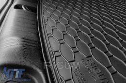 Rubber trunk mat by Rigum suitable for Jeep Compass, Compass PHEV after 2017 with the trunk floor in the upper or lower position, Jeep Compass, Compass PHEV after 2021 with the trunk floor in the uppe-image-6243379