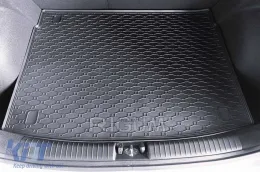 Rubber trunk mat by Rigum suitable for Kia Ceed hatchback after 2018, black-image-6225124