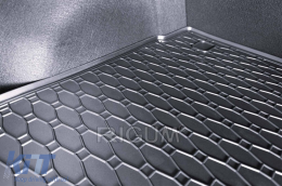 Rubber trunk mat by Rigum suitable for Kia Ceed hatchback after 2018, black-image-6225126
