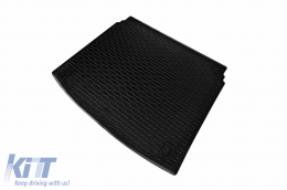Rubber trunk mat by Rigum suitable for Kia Ceed hatchback after 2018, with the trunk floor in the lower position-image-6243410