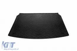 Rubber trunk mat by Rigum suitable for Kia xCeed wagon after 2019 with the trunk floor in the upper or lower position-image-6225092