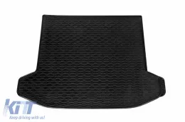 Rubber trunk mat by Rigum suitable for Kia Sportage, Sportage HEV, MHEV after 2022, black-image-6225075