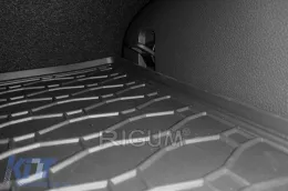 Rubber trunk mat by Rigum suitable for Kia Sportage, Sportage HEV, MHEV after 2022, black-image-6225078