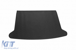 Rubber trunk mat by Rigum suitable for Mazda CX-30 after 2019 without Smart Cargo, MX-30 after 2020, black-image-6225189