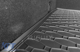 Rubber trunk mat by Rigum suitable for Mazda CX-30 after 2019 without Smart Cargo, MX-30 after 2020, black-image-6225192