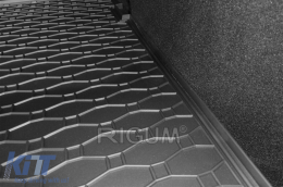 Rubber trunk mat by Rigum suitable for Mazda CX-30 after 2020 with Smart Cargo, black-image-6225206