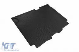 Rubber trunk mat by Rigum suitable for Mercedes Citan W420 5 seats, T class, Nissan Townstar, Renault Kangoo after 2022-image-6225280