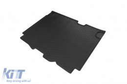 Rubber trunk mat by Rigum suitable for Mercedes Citan W420 5 seats, T class, Nissan Townstar, Renault Kangoo after 2022-image-6225282
