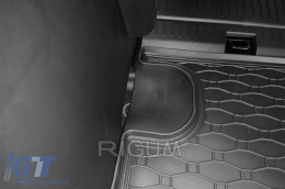 Rubber trunk mat by Rigum suitable for Mercedes Citan W420 5 seats, T class, Nissan Townstar, Renault Kangoo after 2022-image-6225285