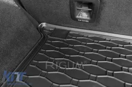 Rubber trunk mat by Rigum suitable for Mercedes GLE W166 after 2015, ML W166 after 2012-image-6225334
