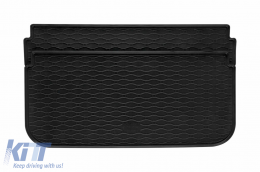 Rubber trunk mat by Rigum suitable for Mini Cooper F55, F56 with 3 or 5 doors after 2013 with the trunk floor in the lower or upper position - ABTLPM6022634