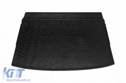 Rubber trunk mat by Rigum suitable for Nissan Qashqai 2014-2021 with the trunk floor in the upper or lower position-image-6225390