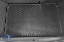Rubber trunk mat by Rigum suitable for Opel Corsa F after 2019, Corsa-e after 2020, Peugeot 208 after 2019-image-6243554