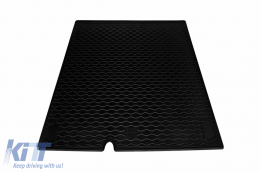 Rubber trunk mat by Rigum suitable for Opel Combo, Citroën Berlingo, Peugeot Rifter after 2019 short wheelbase 5 seats, Toyota ProAce short wheelbase after 2020, black-image-6224736