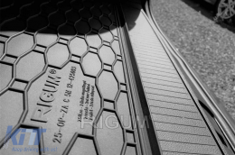 Rubber trunk mat by Rigum suitable for Opel Zafira C 5 seats after 2012-image-6225434