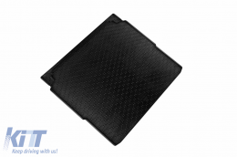 Rubber trunk mat by Rigum suitable for Opel Grandland X, Citroën C5 Aircross after 2017, Peugeot 3008 after 2016, black-image-6225448