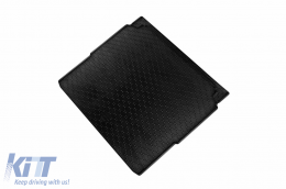 Rubber trunk mat by Rigum suitable for Opel Grandland X, Citroën C5 Aircross after 2017, Peugeot 3008 after 2016, black-image-6225450