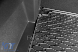 Rubber trunk mat by Rigum suitable for Opel Grandland X, Citroën C5 Aircross after 2017, Peugeot 3008 after 2016, black-image-6225452