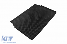 Rubber trunk mat by Rigum suitable for Opel Crossland X after 2017, Crossland after 2020 with the trunk floor in the upper or lower position-image-6243513