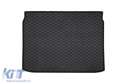 Rubber trunk mat by Rigum suitable for Renault Kadjar after 2015, with the trunk floor in the upper position - ABTL-PR6018243