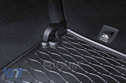 Rubber trunk mat by Rigum suitable for Renault Megane Grandtour after 2016, with the trunk floor in the upper position-image-6225538