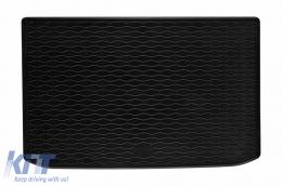 Rubber trunk mat by Rigum suitable for Renault Captur after 2020, Mitsubishi ASX after 2023, black - ABTLPR6022655