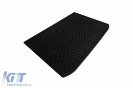 Rubber trunk mat by Rigum suitable for Renault Captur after 2020, Mitsubishi ASX after 2023, black-image-6243588